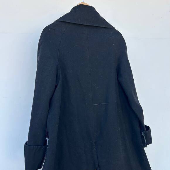Frontier Classics Western Cotton Denim Duster Coat Black Small Old West Cowboy - Picture 11 of 13